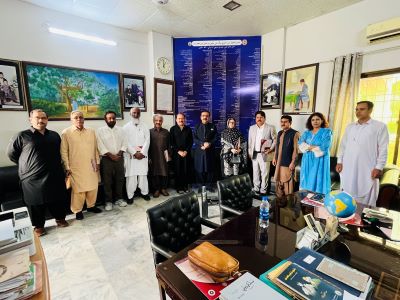 Members of the Board of Governors during the meeting